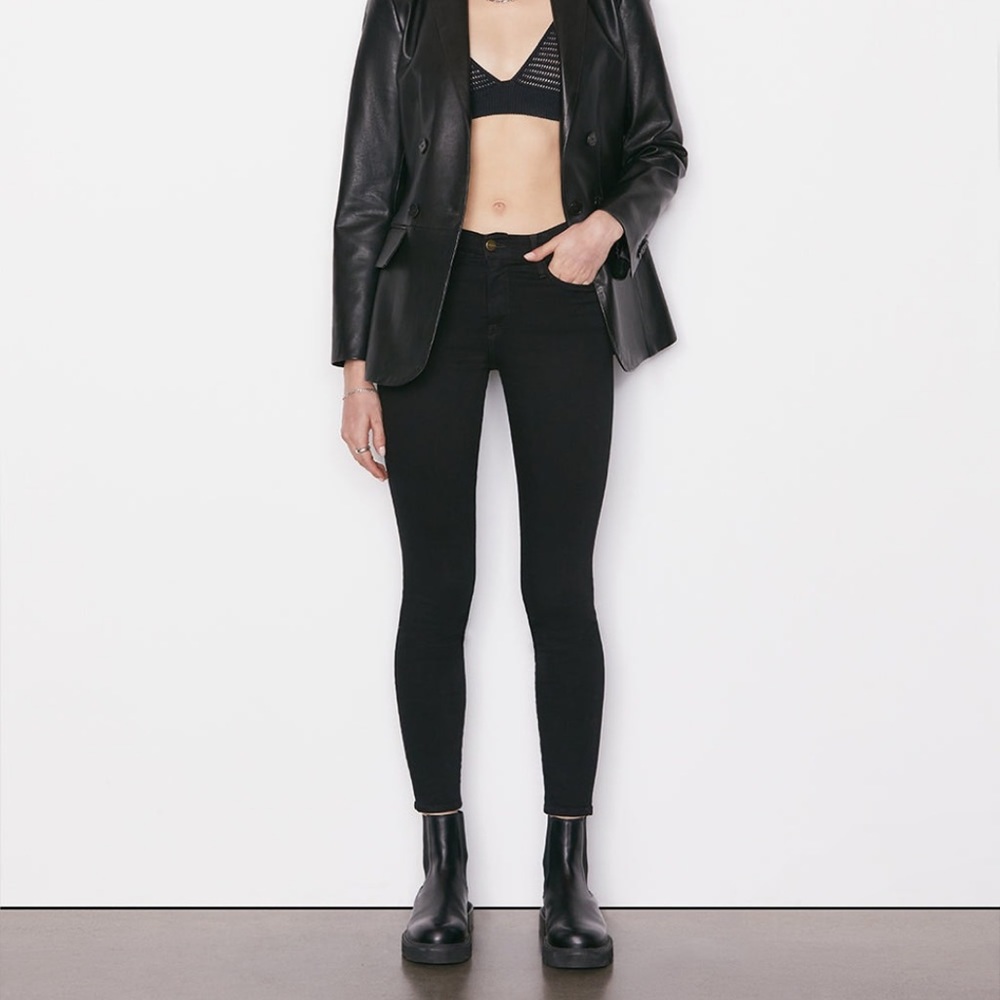Frame Denim Le High in Film Noir